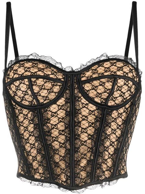 gucci corset bodysuit